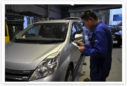 2.ご入庫＆ボディチェック